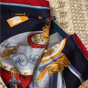 Silk scarf by WensLi. NEW WITH TAGS